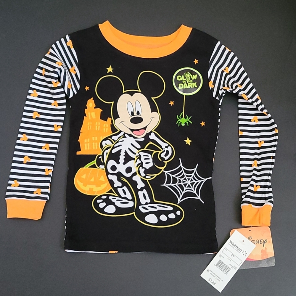 SOLD - Disney Mickey Halloween pajamas 4T